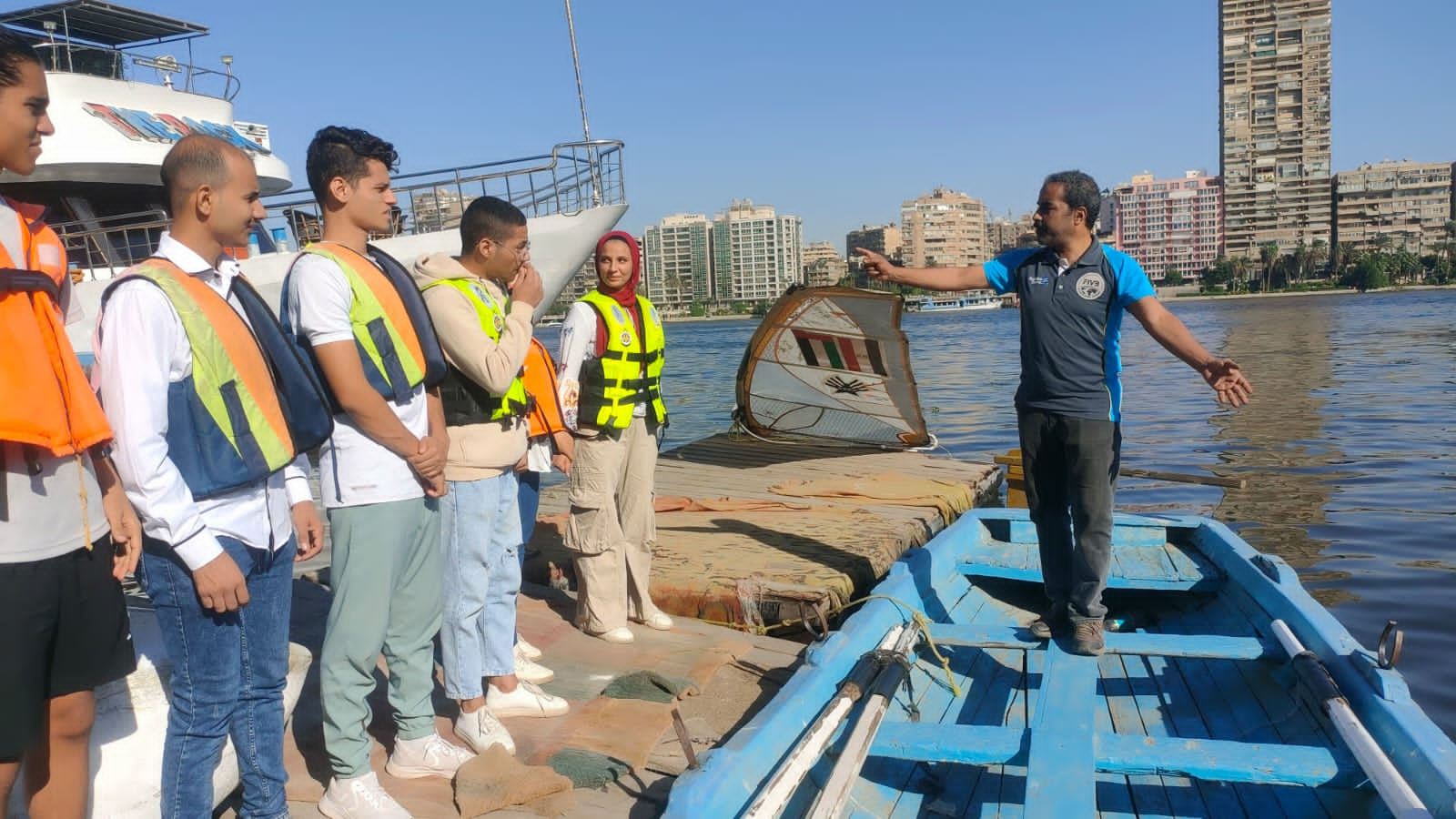 فريق الجوالة بأكاديمية طيبة يبدأ أنشطته